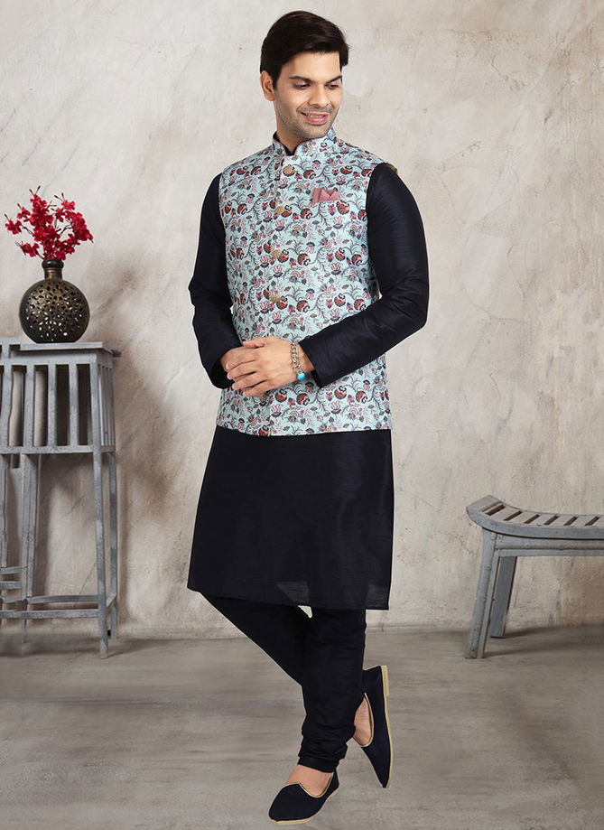 Festive Wear Wholesale Kurta Pajama With Jacket Collection